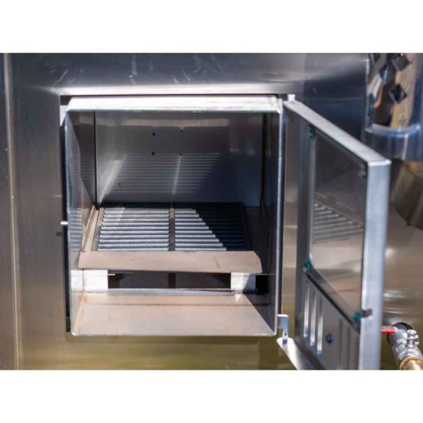 Vildmarksbad Deluxe Black Edition -Isoleret Cover og Indbygget Ovn  2 m