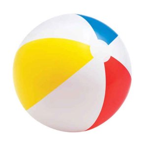 Oppustelig badebold  51 cm
