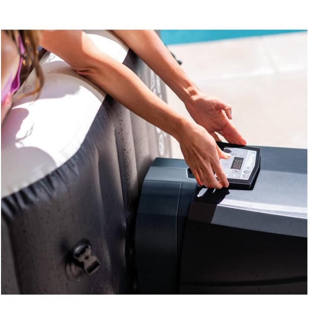 Intex PureSpa DeLuxe HWS 800 Oppustelig Udespa 4 personer