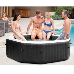Intex PureSpa DeLuxe HWS 800 Oppustelig Udespa 4 personer