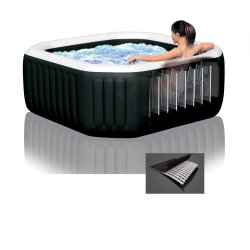 Intex PureSpa DeLuxe HWS 800 Oppustelig Udespa 4 personer
