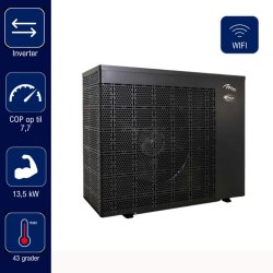 Welldana Poolvarmepumpe Inverter Plus 13,5 kw