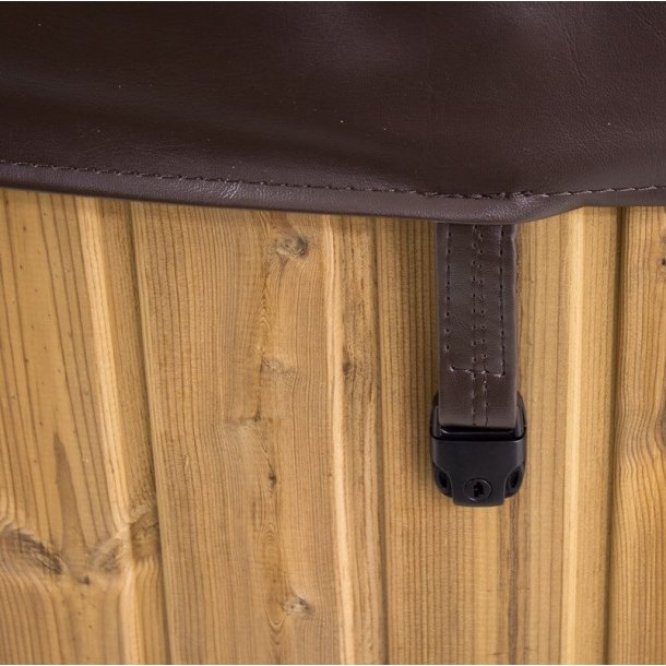 Isoleret lg 184 cm Coffee - Til Topspa XS og Citytub