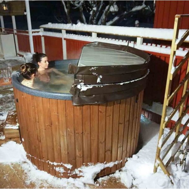 Isoleret lg 184 cm Coffee - Til Topspa XS og Citytub