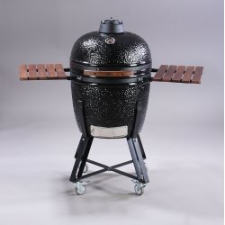 Kamado Grill - Keramisk - Sort 49,5 cm