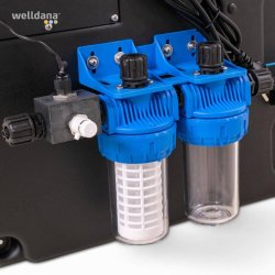 Fuldautomatisk kemi - og Poolstyring - pH og klor tilstning - Wifi