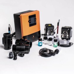 Kemistyring pH + Redox(klor) Komplet med sensorer