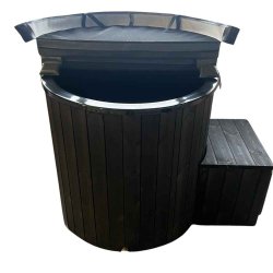 Isoleret cover til Isbad 100 cm Grey