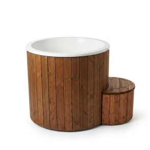 Koldtvandskar Luksus Thermowood med indsats - Isbad
