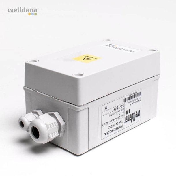 Welldana Kontakterbox til max 12 kw elvarmer