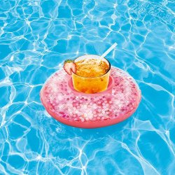 Glitter Kopholder 25 cm til Pool og Spa - Oppustelig