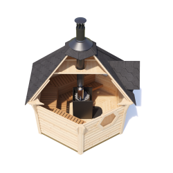 Kota Sauna Hytte 2 strrelser