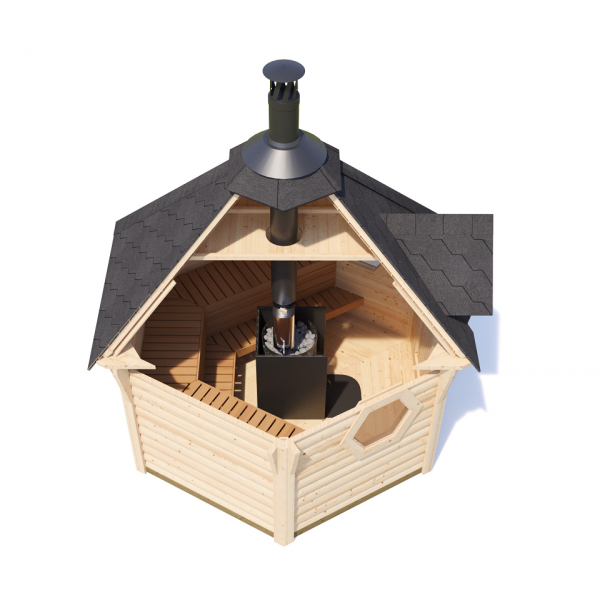 Kota Sauna Hytte 2 strrelser