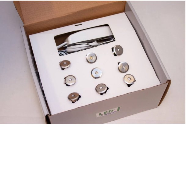 LED Lys til Stende Sauna Tnde - 12 V - 9 Leds