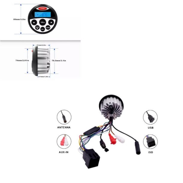 Lydsystem til Vildmarksbad - Bluetooth