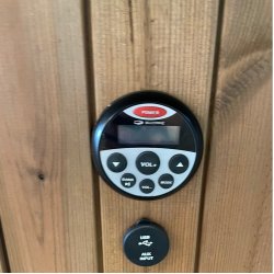 Lydsystem til Vildmarksbad - Bluetooth