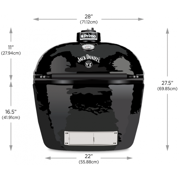 Primo Grill Jack Daniel's Edition Oval XL 400