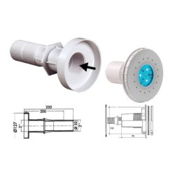 Led lampe Mini Liner Pool CrystaLogic Hayward