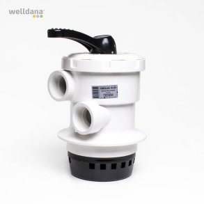 Multiportventil 1 1/2 Top Klemring Welldana Sandfilter