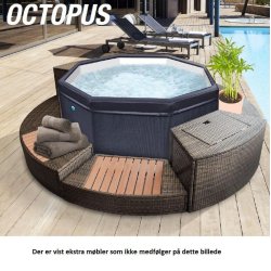 Octopus Udespa med 5 Mbel elementer