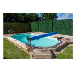 Swim &amp; Fun - Oprulningsstativ til Termotppe - max Bredde 650 cm