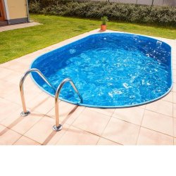 Oval Pool Pakke Ibiza h 1,5 M - 6 Størrelser