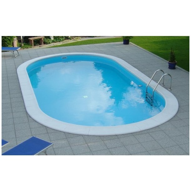 Oval pool pakke Toscana 3,2x6x H 1,5 m Komplet med Udstyr