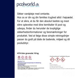 Pakke med HTH klor og Chlorilong Ultimate 7 klor