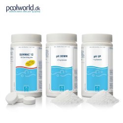 Spacare Sunwac 12 Klor Tablet 10 g - 100 stk - 1 kg