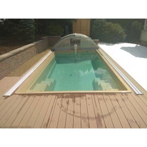 Coral Perseus Glasfiber Pool Pakke 6,0 x 3,2 x 1,4 m