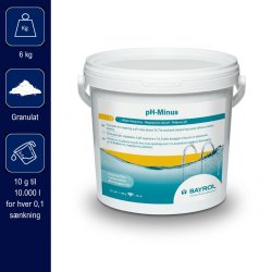 pH Minus 6 kg til Pool og Spa - Bayrol