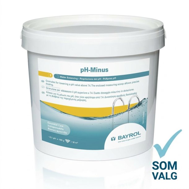 pH Minus 6 kg til Pool og Spa - Bayrol