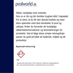 pH Minus 6 kg til Pool og Spa - Bayrol