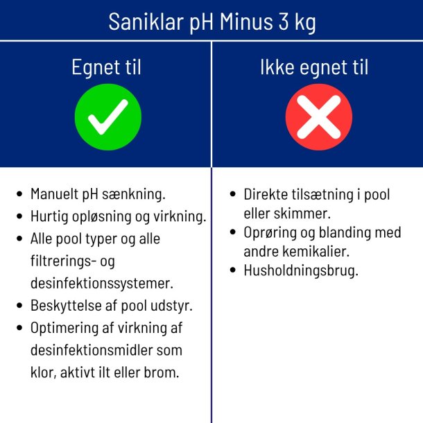 Saniklar pH minus 3 kg