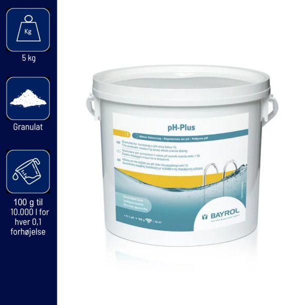 Bayrol - pH Plus 5 kg - Granulat