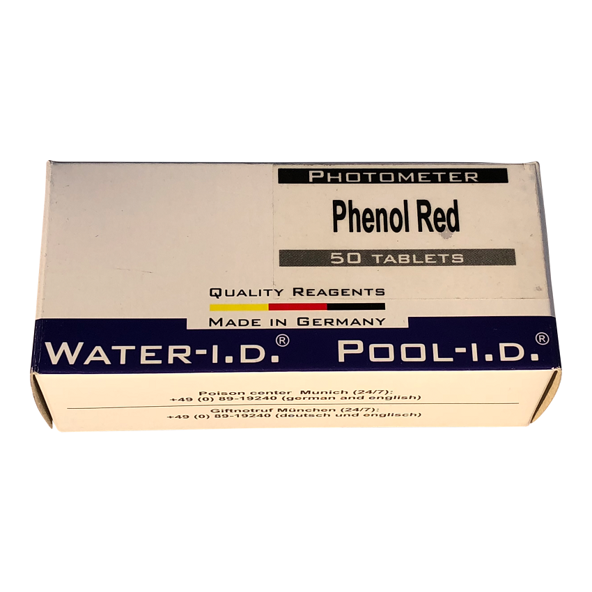 Pool Lab Phenol Red Refill Tabletter 50 stk pH måling