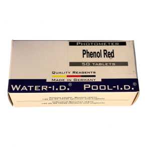 Pool Lab - Phenol Red - Refill Tabletter 50 stk - pH mling
