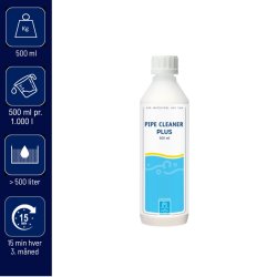 Spacare - Pipe Cleaner Plus - Biofilm cleaner Spa +500 liter  - 500 ml
