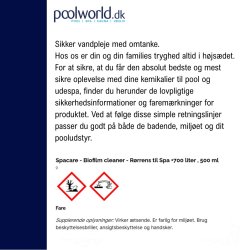 Spacare - Pipe Cleaner Plus - Biofilm cleaner Spa +500 liter  - 500 ml