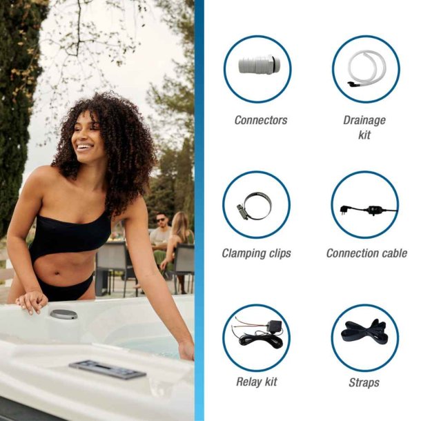 Poolex Spawer O'Spa Kler(chiller) og Varmepumpe til Spa 5 kw Wifi