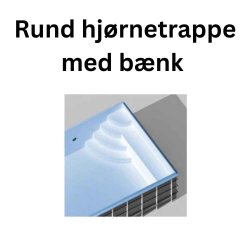 PP Pool med Skimmer Caribic - Rektangulr - Bl