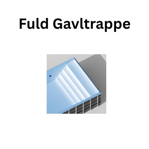 PP Pool med Skimmer Caribic - Rektangulr - Bl