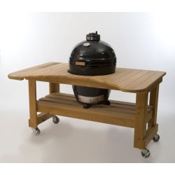 Grillbord i cypresstr til Primo Grill