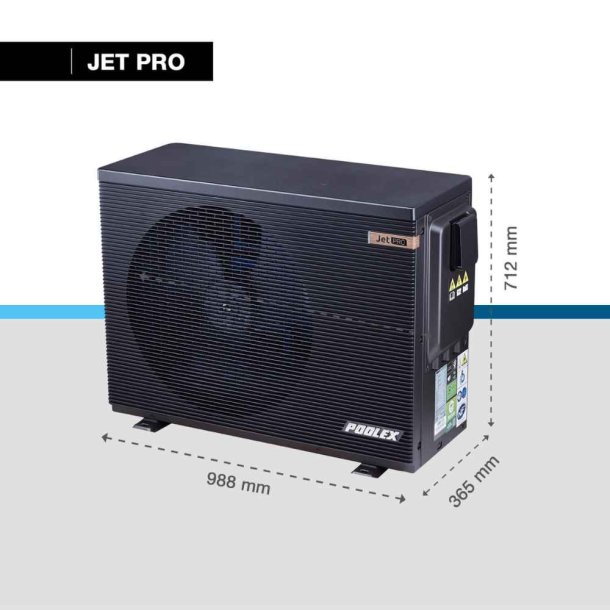 Poolex Pool Varmepumpe Jet Pro 95 - Lydls og Wifi