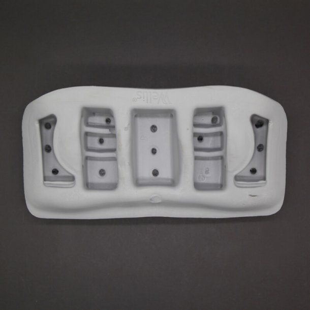 Pude til spa 280x145x85 lysegr Wellis