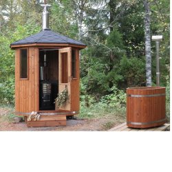 Relax Vildmarkskar Oval Brndeovn 2 personer