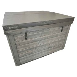 REXENER isolerende cover 191 x 191 cm - Mrkegr