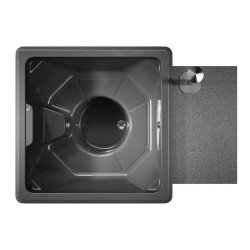 REXENER Polar - Vildmarksbad med Dieselvarmer - Gabro Black Night