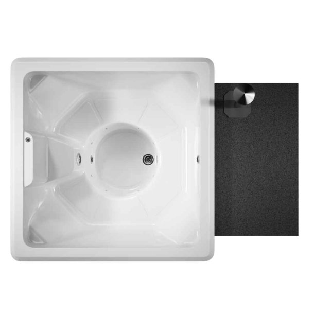 REXENER Polar - Vildmarksbad med Dieselvarmer - Arctic White Day