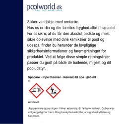 Spacare - Pipe Cleaner - R&oslash;rrens til Spa - 500 ml